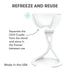 Stemmed Wine Chiller - Quartz